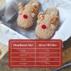 imageDearfoams unisexchild Matching Family Holiday Christmas Reindeer ampamp Turkey ScuffMens Reindeer
