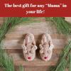 imageDearfoams unisexchild Matching Family Holiday Christmas Reindeer ampamp Turkey ScuffWomens Reindeer