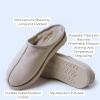 imageFireside by Dearfoams Mens Grafton Genuine Shearling IndoorOutdoor ClogBone