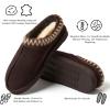 imageFireside by Dearfoams Mens Grafton Genuine Shearling IndoorOutdoor ClogCoffee Taping