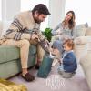 imageFireside by Dearfoams Mens Melbourne Shearling IndoorOutdoor Moccasin Slipper with Wide WidthsCoffee
