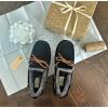 imageFireside by Dearfoams Mens Victor Shearling Moccasin with Tie SlipperBlack
