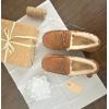 imageFireside by Dearfoams Mens Victor Shearling Moccasin with Tie SlipperChestnut