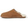 imageFireside by Dearfoams Mens Warwick Water Resistant Shearling Scuff SlipperChestnut