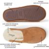 imageFireside by Dearfoams Mens Warwick Water Resistant Shearling Scuff SlipperChestnut