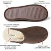 imageFireside by Dearfoams Mens Warwick Water Resistant Shearling Scuff SlipperCoffee