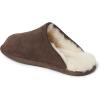 imageFireside by Dearfoams Mens Warwick Water Resistant Shearling Scuff SlipperCoffee
