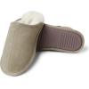 imageFireside by Dearfoams Mens Warwick Water Resistant Shearling Scuff SlipperMoss