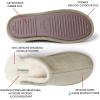 imageFireside by Dearfoams Mens Warwick Water Resistant Shearling Scuff SlipperMoss