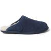 imageFireside by Dearfoams Mens Warwick Water Resistant Shearling Scuff SlipperNavy