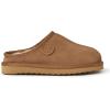imageFireside by Dearfoams UnisexChild Dempsey Shearling IndoorOutdoor Clog SlipperChestnut