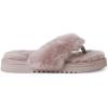 imageFireside by Dearfoams Womens Auburn Thong SlipperDusty Pink