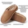 imageFireside by Dearfoams Womens Greta Genuine Shearling Indoor Outdoor ClogDriftwood