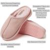 imageFireside by Dearfoams Womens Greta Genuine Shearling Indoor Outdoor ClogPink