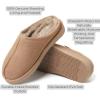 imageFireside by Dearfoams Womens Greta Genuine Shearling Indoor Outdoor ClogSand