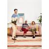 imageFireside by Dearfoams Womens Newcastle Crossband All Over Shearling Easy onOff Slide SlipperAubergine Solid