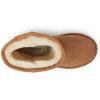 imageFireside by Dearfoams Womens Rosebery Shearling Lined IndoorOutdoor Boot Mid CalfChesnut