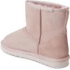imageFireside by Dearfoams Womens Rosebery Shearling Lined IndoorOutdoor Boot Mid CalfDusty Pink