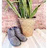 imageFireside by Dearfoams Womens Rosebery Shearling Lined IndoorOutdoor Boot Mid CalfGrey