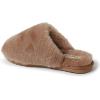 imageFireside by Dearfoams Womens Shelly Beach All Over Shearling Easy onOff Scuff SlipperDriftwood