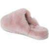 imageFireside by Dearfoams Womens Shelly Beach All Over Shearling Easy onOff Scuff SlipperDusty Pink