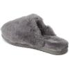 imageFireside by Dearfoams Womens Shelly Beach All Over Shearling Easy onOff Scuff SlipperGrey