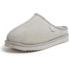 imageFireside by Dearfoams Mens Grafton Genuine Shearling IndoorOutdoor ClogBone