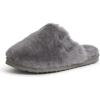 imageFireside by Dearfoams Womens Shelly Beach All Over Shearling Easy onOff Scuff SlipperGrey