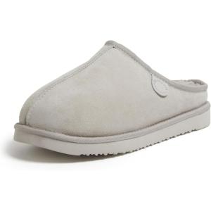 imageFireside by Dearfoams Mens Grafton Genuine Shearling IndoorOutdoor ClogBone
