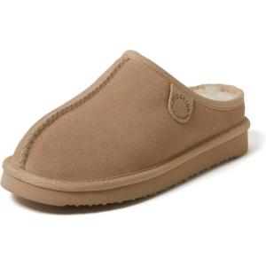 imageFireside by Dearfoams Womens Greta Genuine Shearling Indoor Outdoor ClogSand