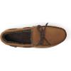 imageDearfoams Gifts for Men Dad Brother Husband  Mens Moccasin Slippers  Breathable Memory Foam Toby Mens SlipperChestnut