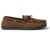 imageDearfoams Gifts for Men Dad Brother Husband  Mens Moccasin Slippers  Breathable Memory Foam Toby Mens SlipperChestnut
