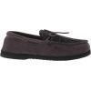 imageDearfoams Gifts for Men Dad Brother Husband  Mens Moccasin Slippers  Breathable Memory Foam Toby Mens SlipperPavement
