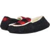 imageDearfoams Kids Hunter Felted Plaid Moccasin SlipperBlack