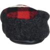 imageDearfoams Kids Hunter Felted Plaid Moccasin SlipperBlack