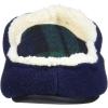 imageDearfoams Kids Hunter Felted Plaid Moccasin SlipperNavy Blazer