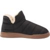 imageDearfoams Mens Bryant Nylon Memory Foam Sport Lounge Bootie SlipperBlack