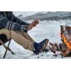 imageDearfoams Mens Bryant Nylon Memory Foam Sport Lounge Bootie SlipperPeacoat