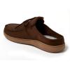 imageDearfoams Mens Fowler Moc Toe Clog with Tie Indoor Outdoor Supportive House Shoe SlipperCoffee