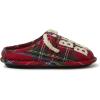 imageDearfoams UnisexChild Easter Basket Stuffers Gifts for Kids Toddler Lil Baby Bear SlipperBig Bro Tartan Plaid
