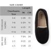 imageDearfoams UnisexChild Gifts for Kids Memory Foam Cozy Amari Moccasin SlipperBlack