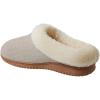 imageDearfoams Womans IndoorOutdoor Breathable Memory Foam Clog Slippers inBeige