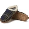 imageDearfoams Womens Alpine Bern ClogBlack Plaid