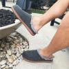 imageDearfoams Womens Alpine Bern ClogDark Heather Grey