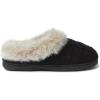 imageDearfoams Womens Claire Textured Knit Clog SlipperBlack