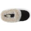 imageDearfoams Womens Claire Textured Knit Clog SlipperBlack