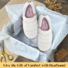 imageDearfoams Womens Lightweight Memory Foam Easy on Off Fern Closed Back SlipperGrey