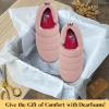 imageDearfoams Womens Lightweight Memory Foam Easy on Off Fern Closed Back SlipperMauve