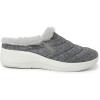 imageDearfoams Womens Original Comfort Amaya Wedge ClogGrey