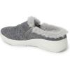 imageDearfoams Womens Original Comfort Amaya Wedge ClogGrey